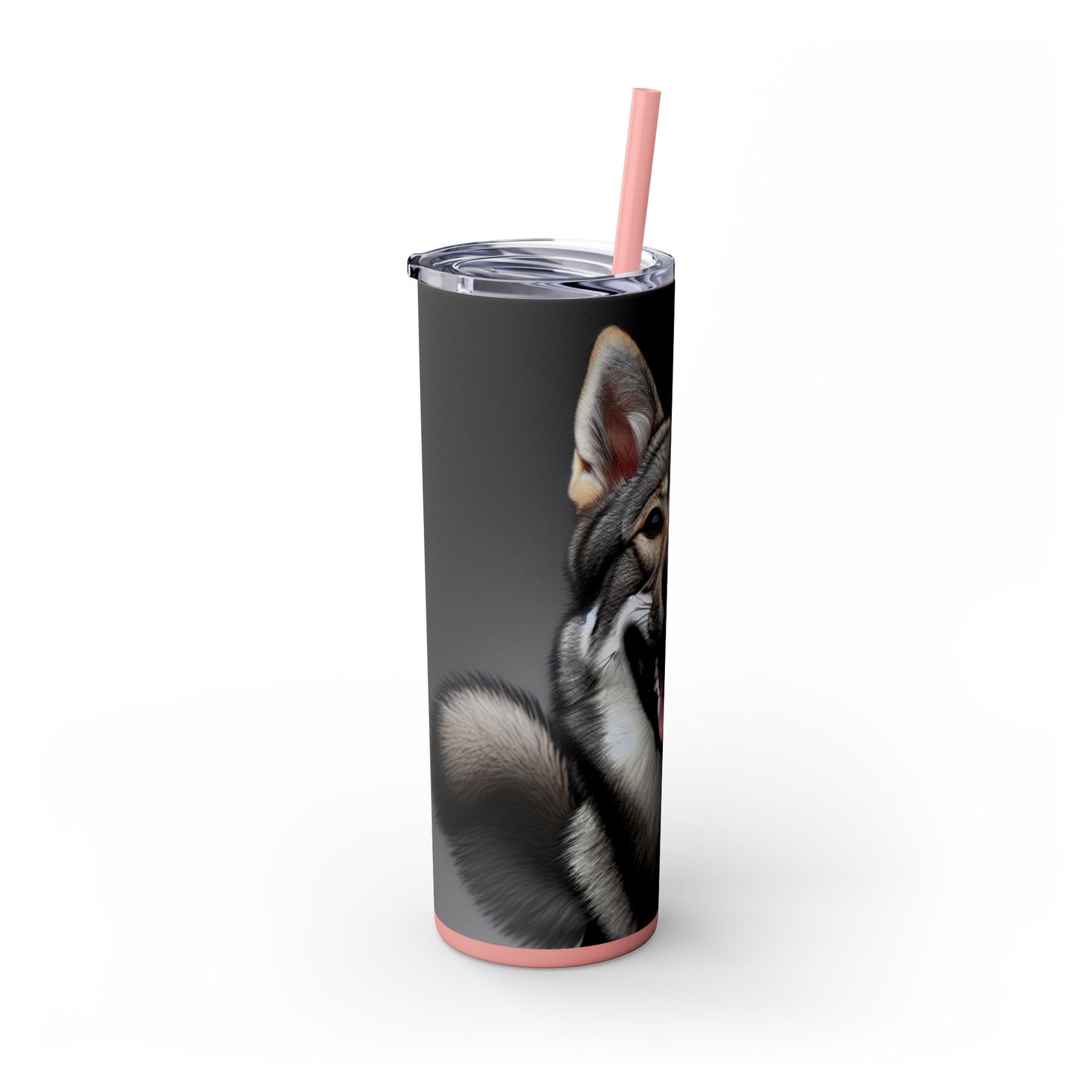 Gobelet isotherme tchécoslovaque Vlcak avec paille, 59 cl