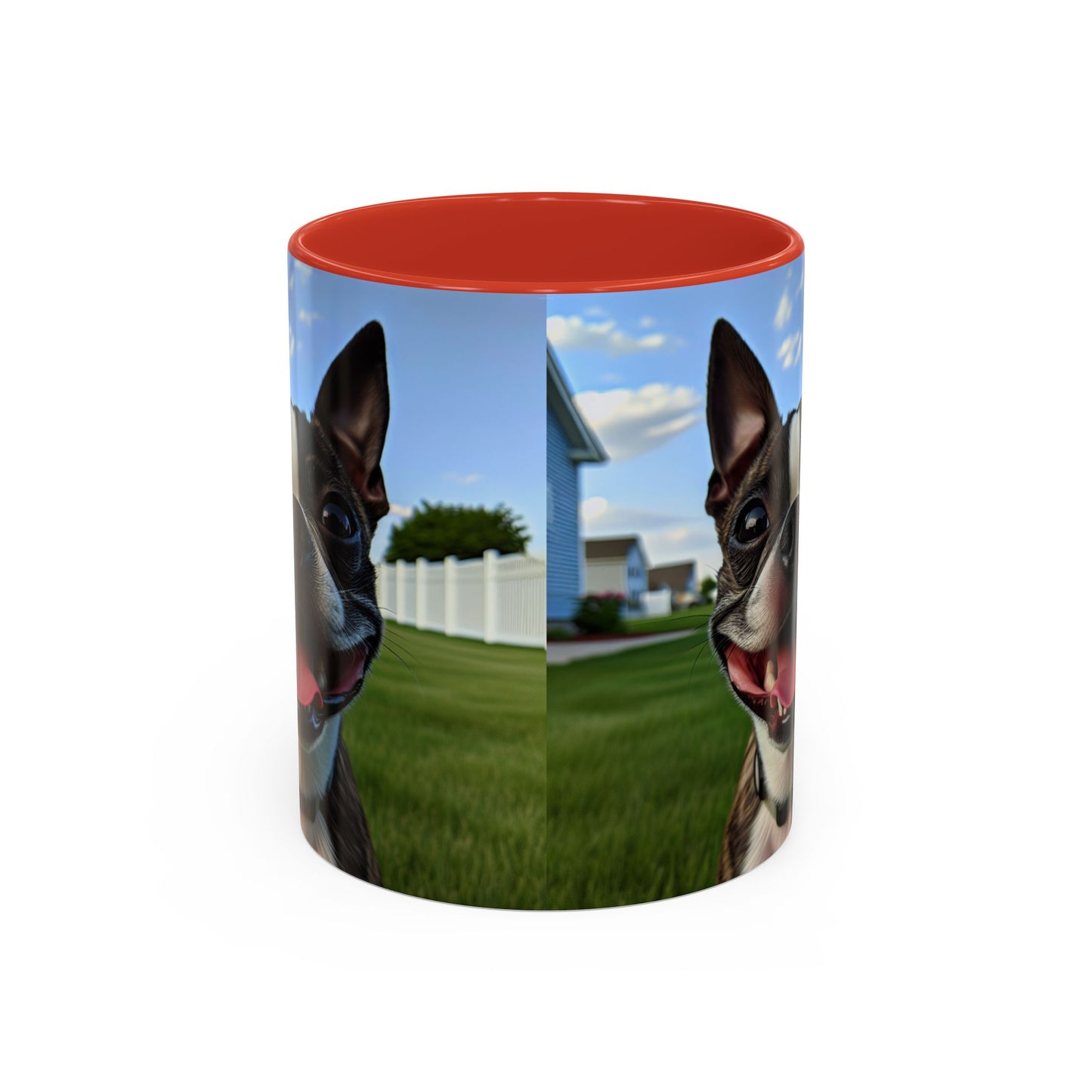 Boston Terrier Accent Coffee Mug - Perfect Gift for Dog Lovers