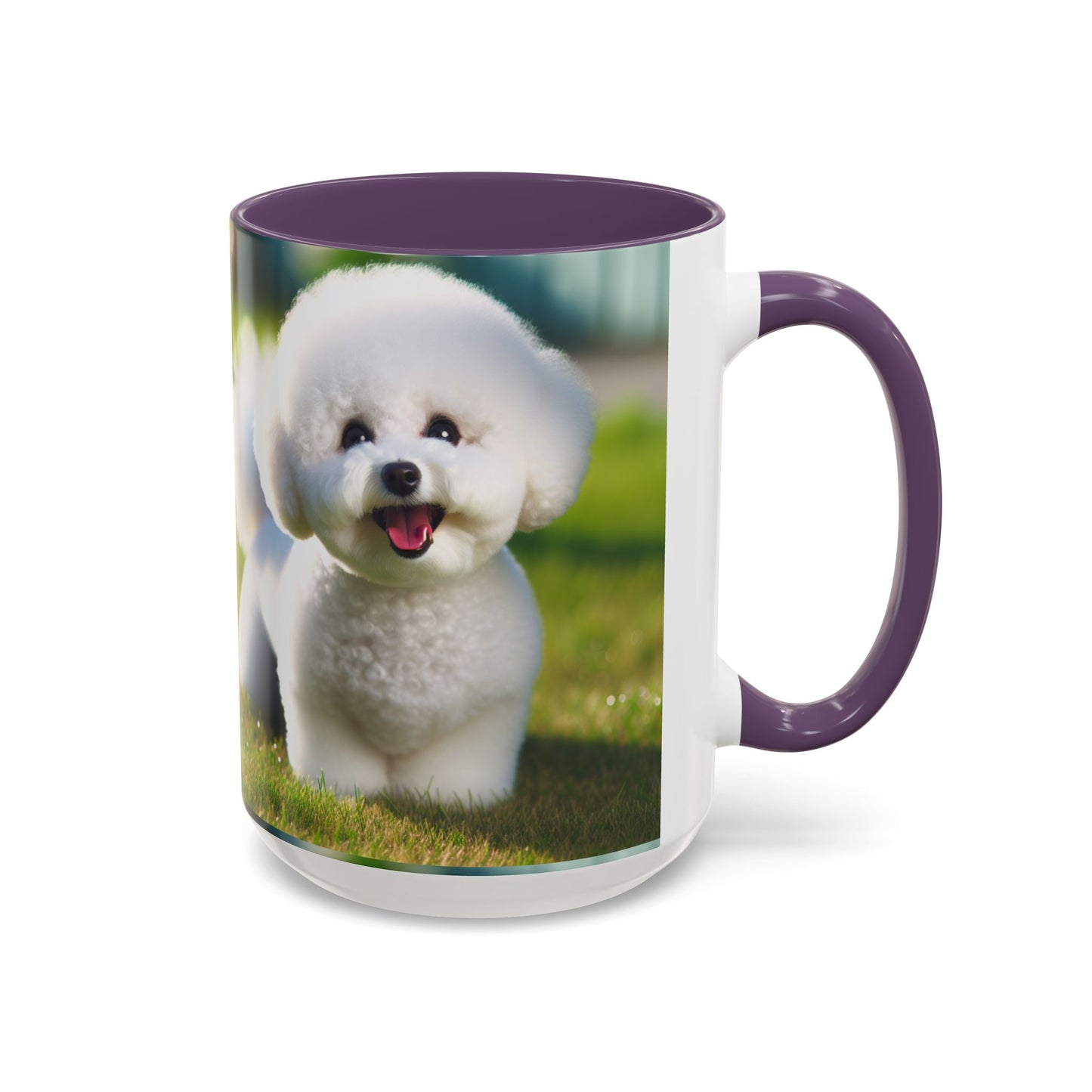 Bichon Frise Accent Coffee Mug - Perfect Gift for Dog Lovers