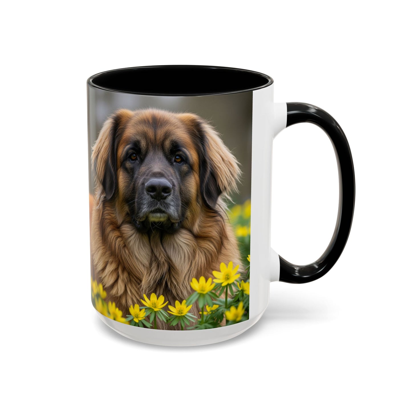 Taza con detalles de Leonberger: el regalo perfecto para los amantes de los perros