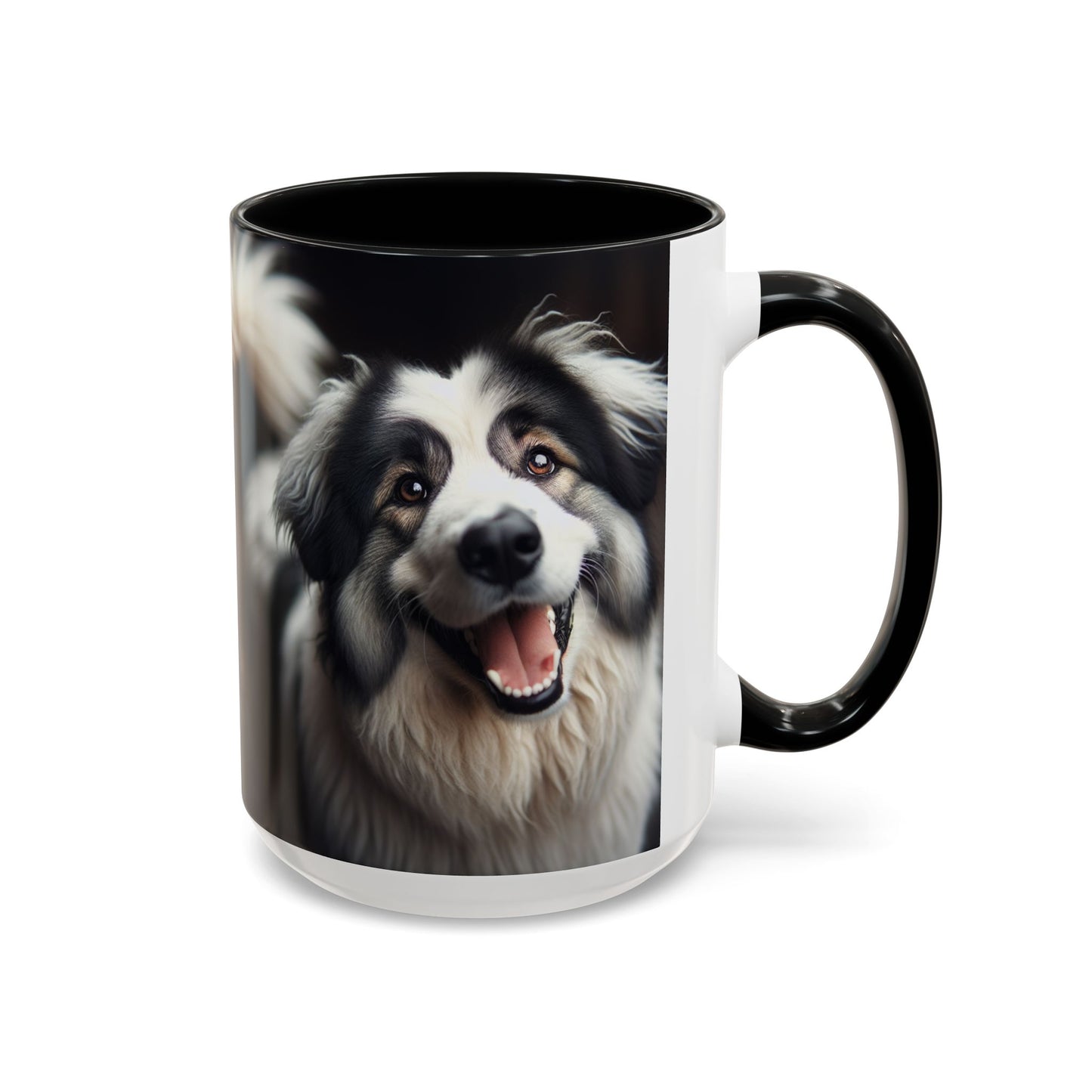 Mug à café avec motif de berger roumain Mioritic - Cadeau idéal pour les amoureux des chiens