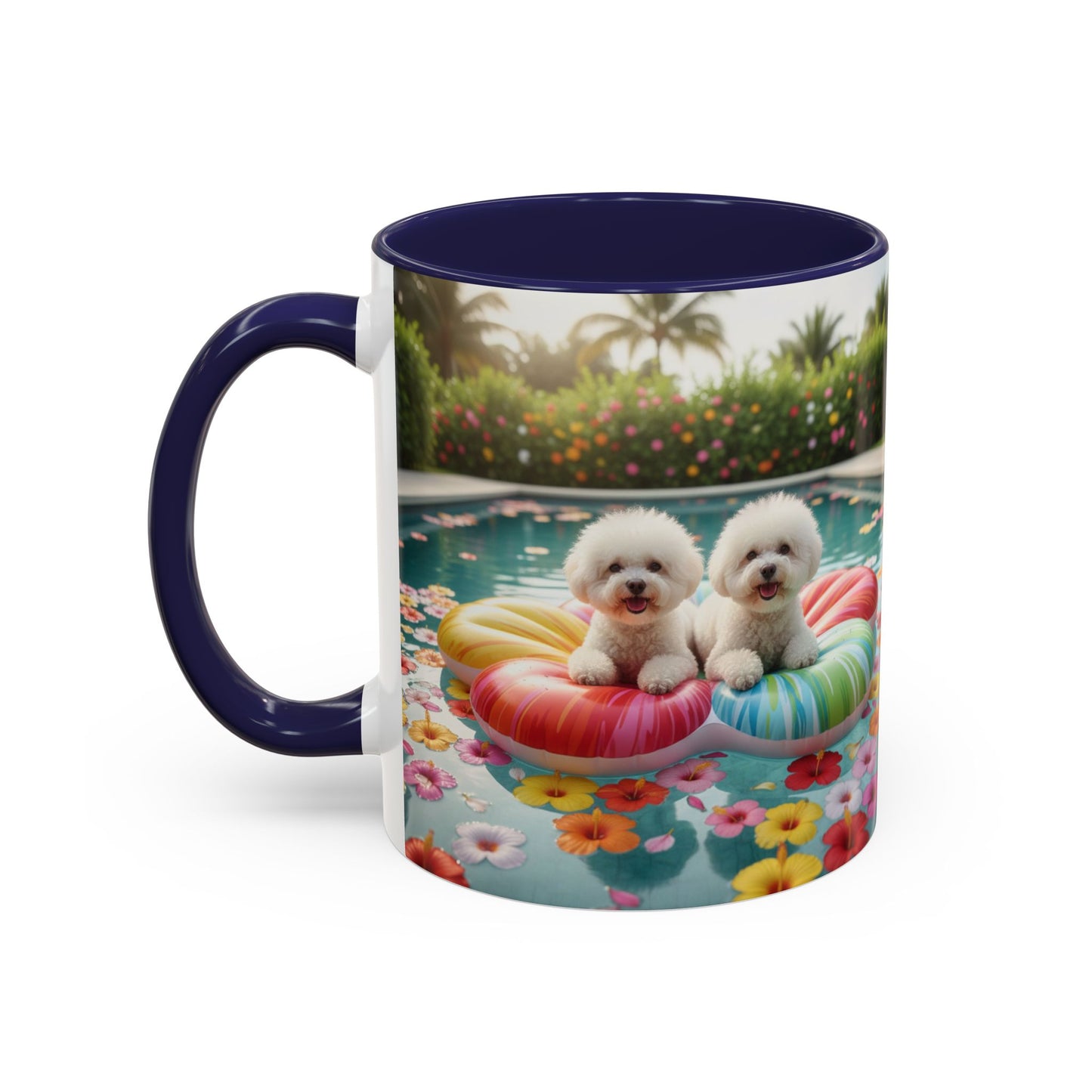 Taza con detalles de Bichón Frisé: el regalo perfecto para los amantes de los perros