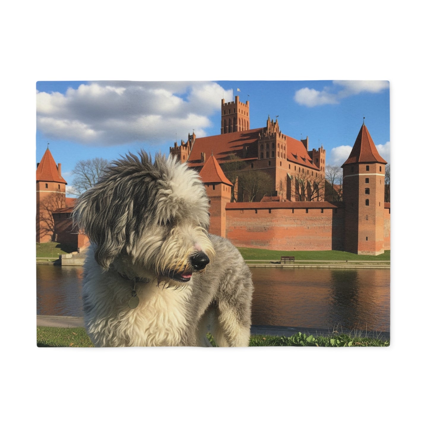 Polish Lowland Sheepdog Blanket