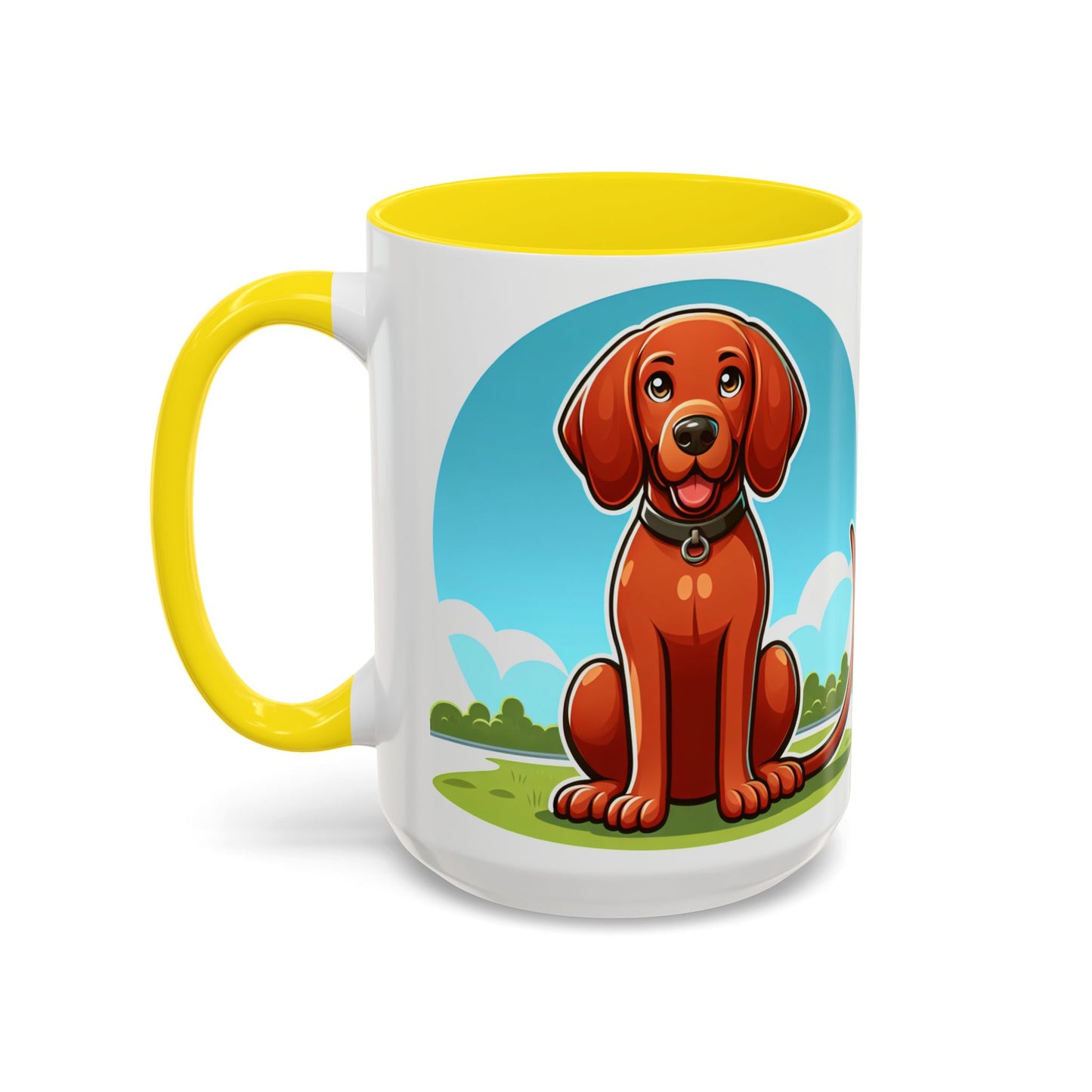 Mug à café Redbone Coonhound - Cadeau idéal pour les amoureux des chiens