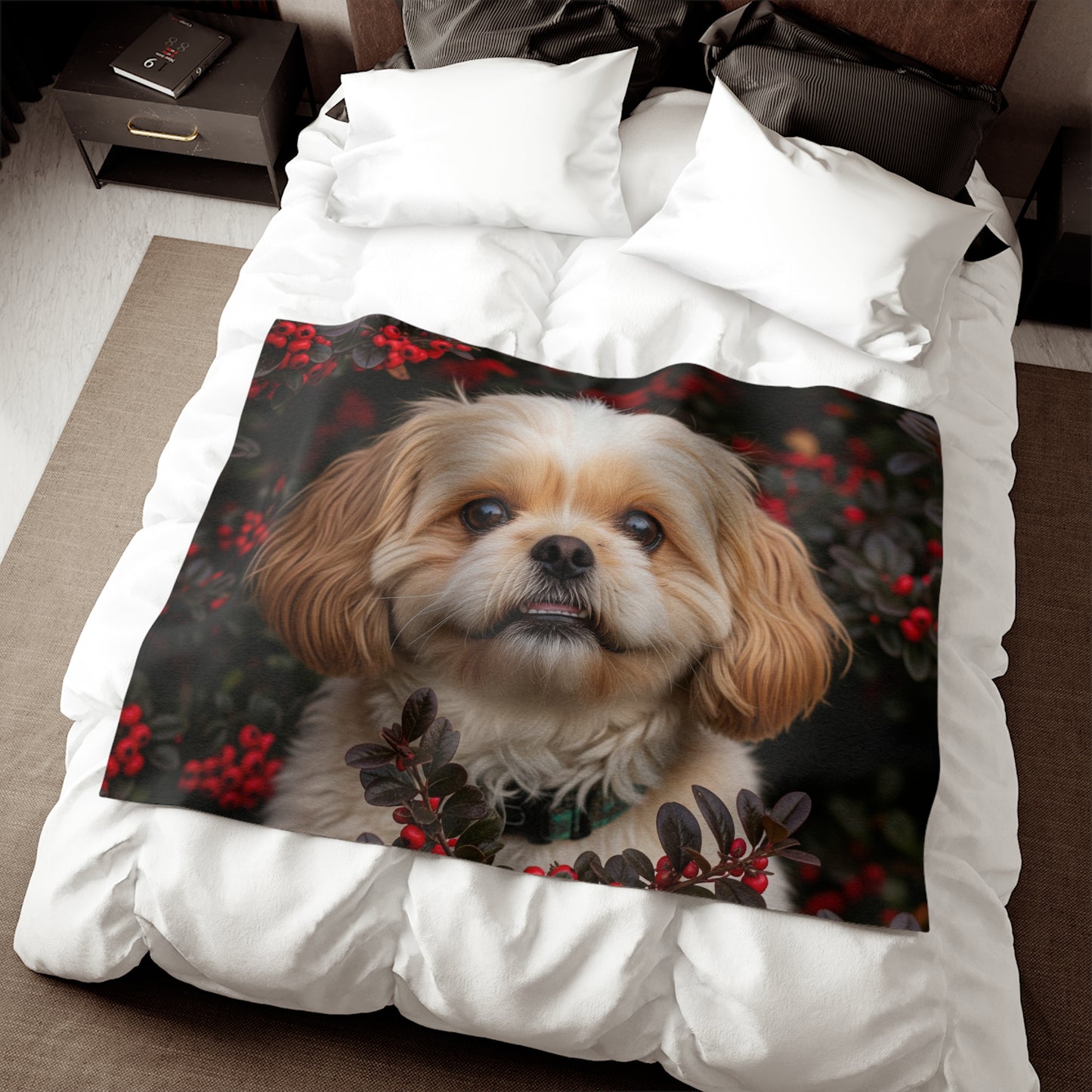 Couverture en sweat-shirt Pekapoo