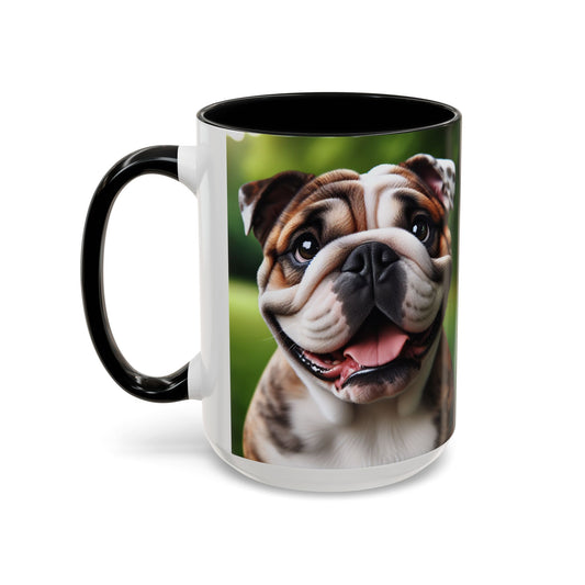 British Bulldog Accent Coffee Mug - Perfect Gift for Dog Lovers