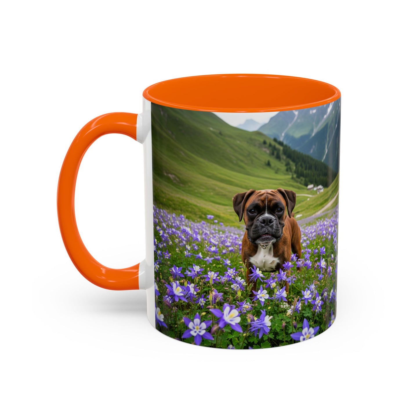 Boxer Accent Coffee Mug - Perfect Gift for Dog Lovers
