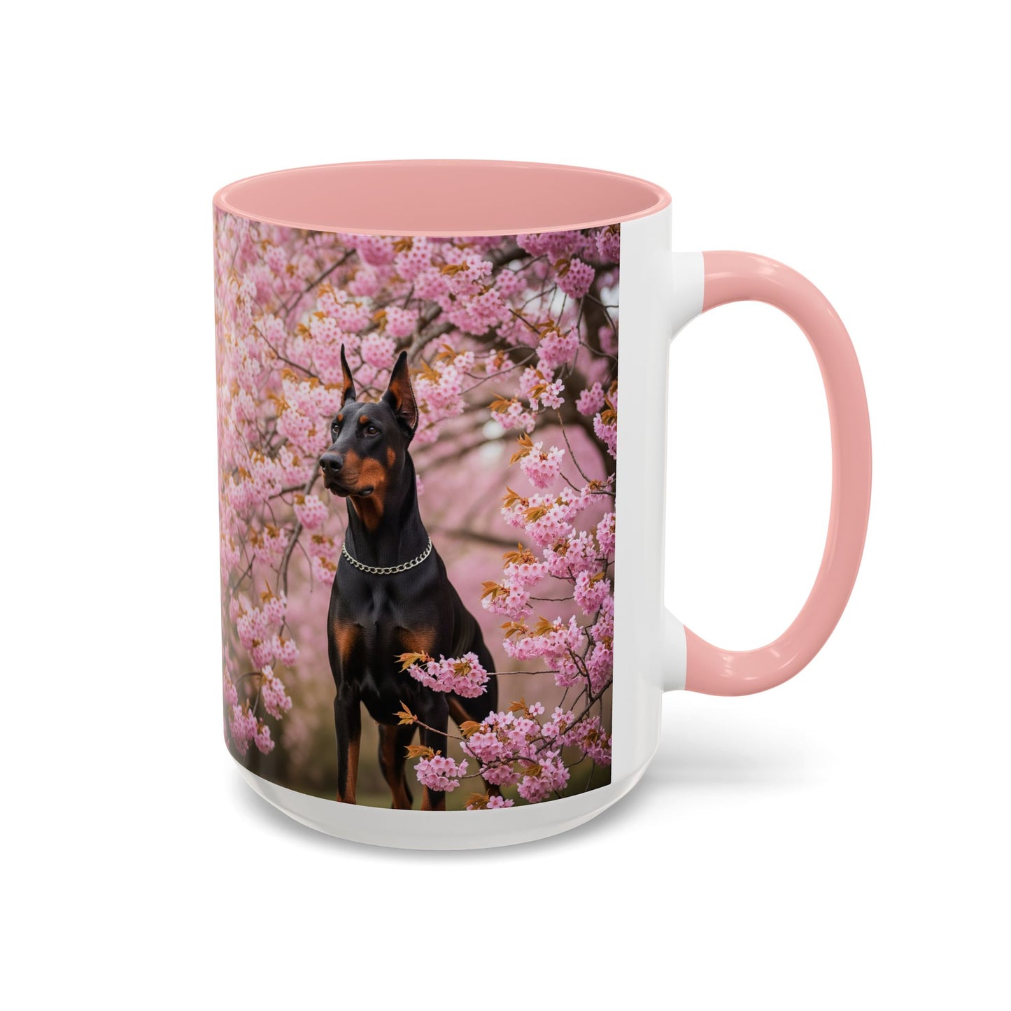 Doberman Accent Coffee Mug - Perfect Gift for Dog Lovers