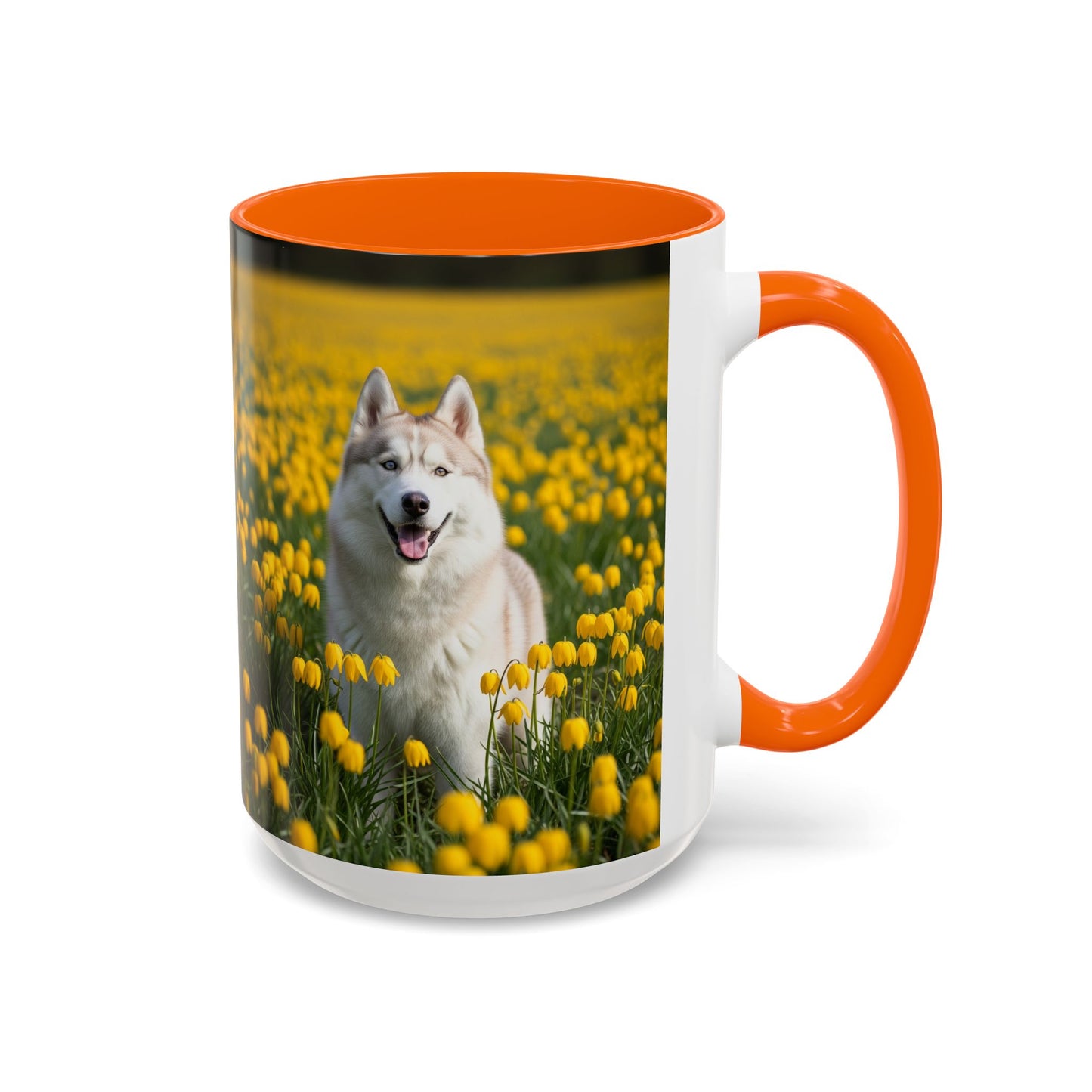 Mug à café avec motif Husky de Sibérie - Le cadeau idéal pour les amoureux des chiens