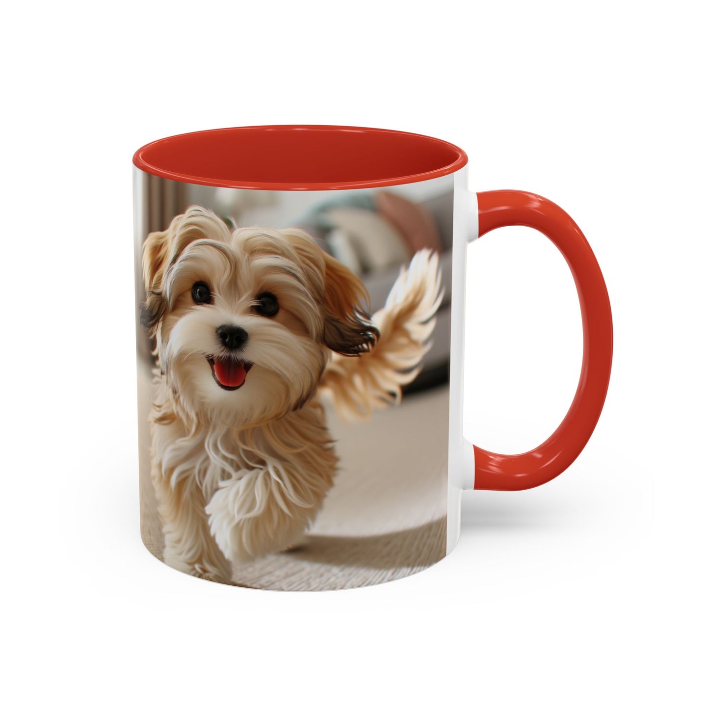 Mug à café Morkie Accent - Cadeau idéal pour les amoureux des chiens