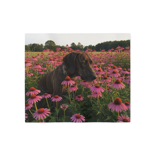 Treeing Tennessee Brindle Sweatshirt Blanket