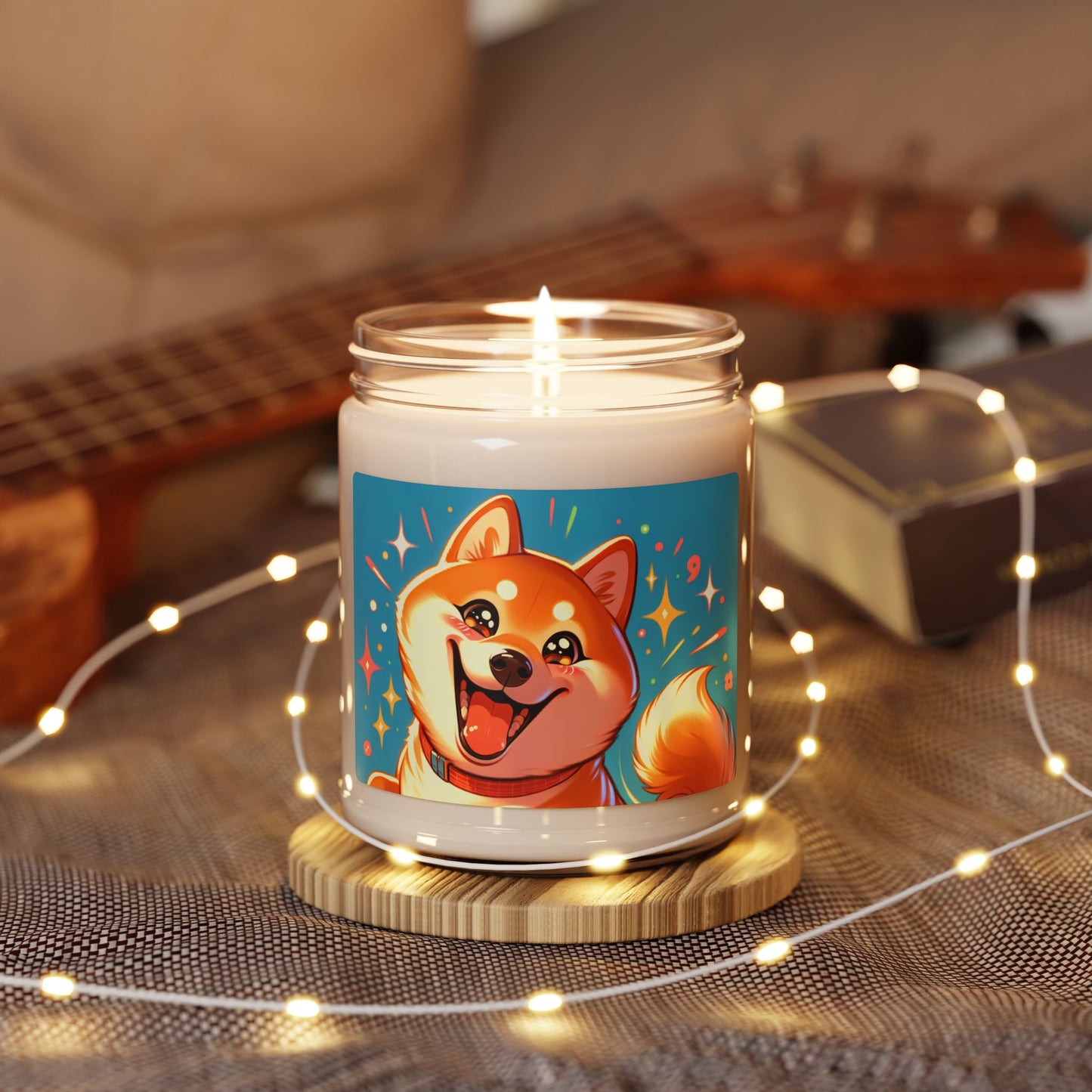 Shiba Inu- Scented Soy Candle, 9oz