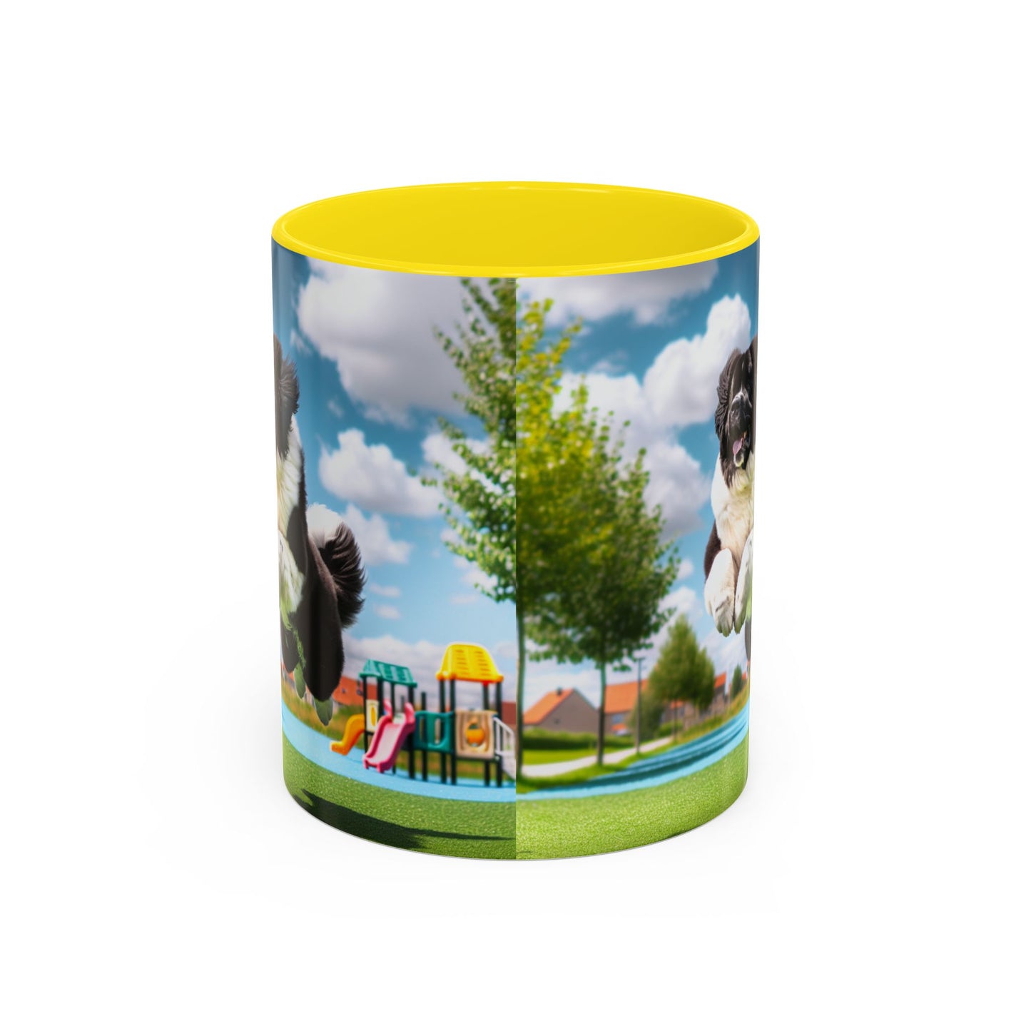 Taza de café con acento Landseer: el regalo perfecto para los amantes de los perros