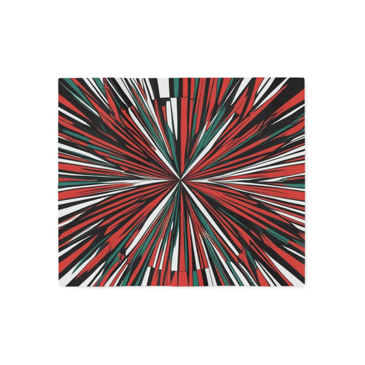 Optical Illusion Sweatshirt Blanket