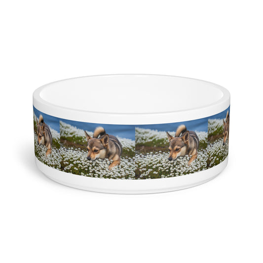 Norwegian Lundehund Pet Bowl
