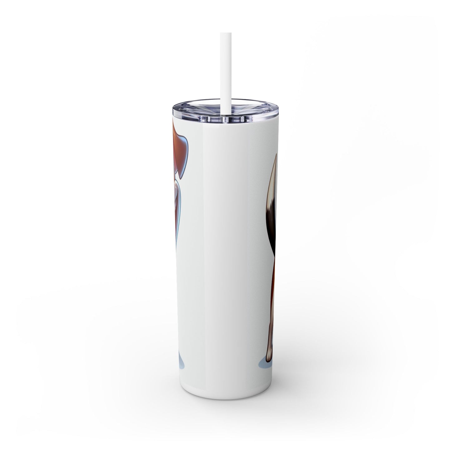 Teddy Roosevelt Terrier Tumbler with Straw, 20oz