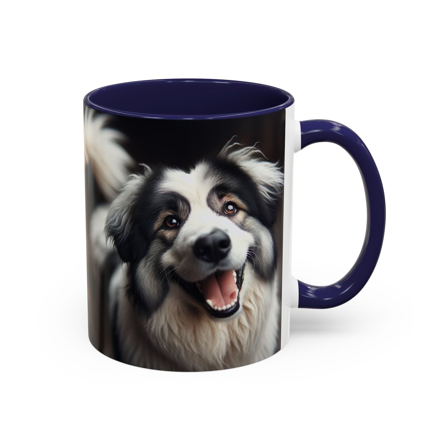 Mug à café avec motif de berger roumain Mioritic - Cadeau idéal pour les amoureux des chiens
