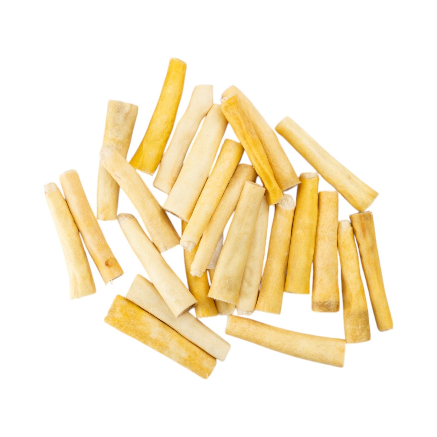 Golosinas naturales de cola de vaca para perros: masticables premium para dientes y encías saludables, de 13 a 18 cm (25 por caja)