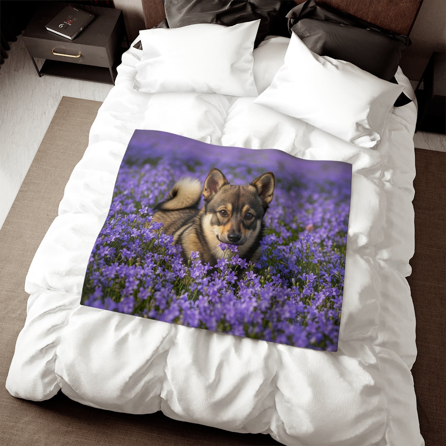 Sweat-shirt Vallhund suédois Couverture