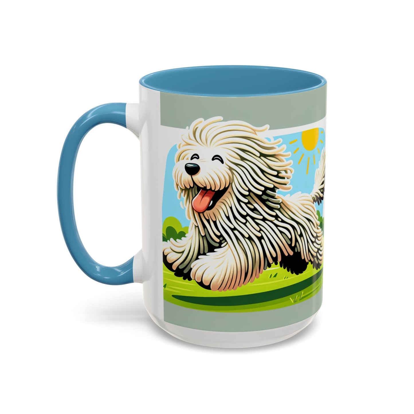 Mug Komondor Accent - Le cadeau idéal pour les amoureux des chiens