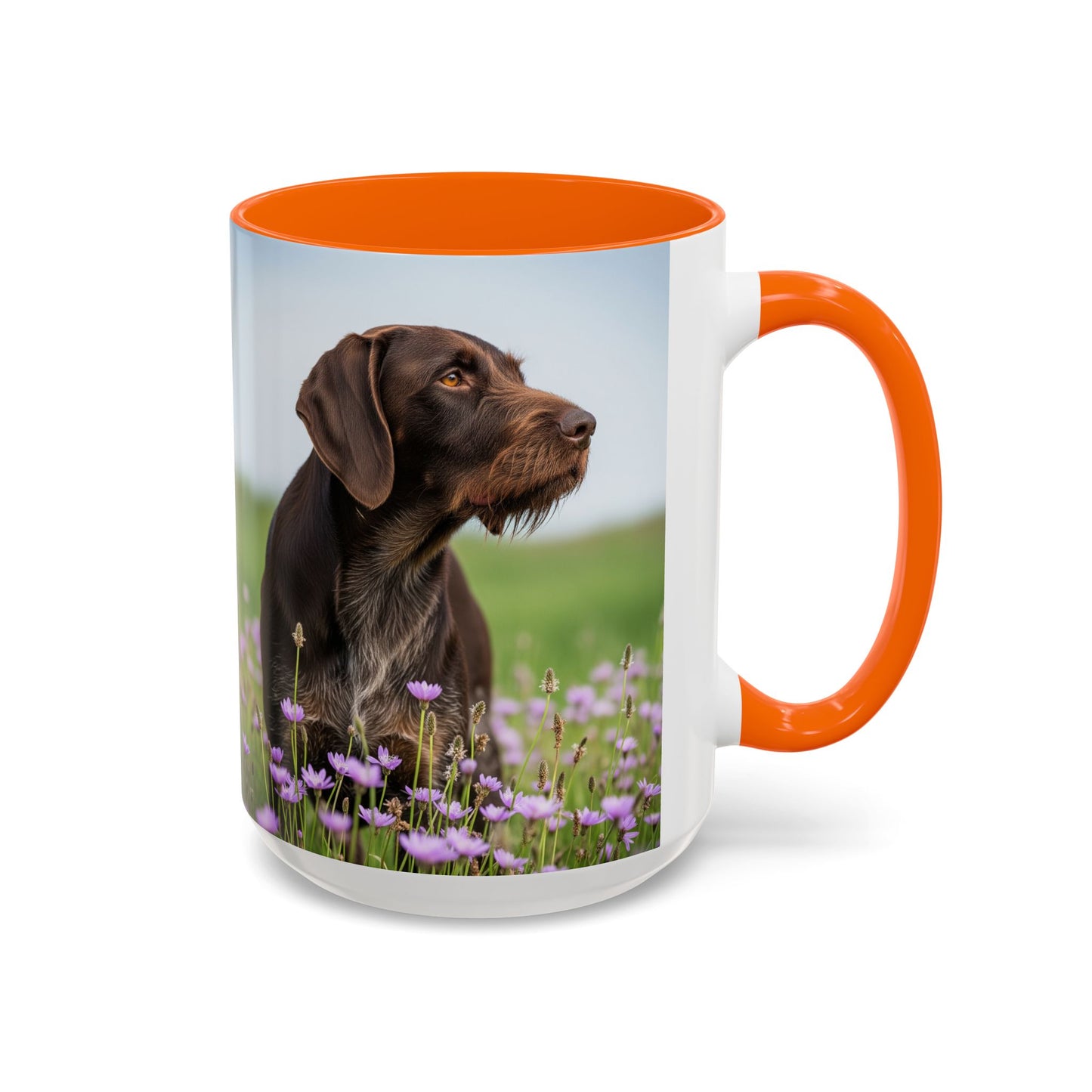 German Wirehaired Pointer Accent Coffee Mug - Perfect Gift for Dog Lovers