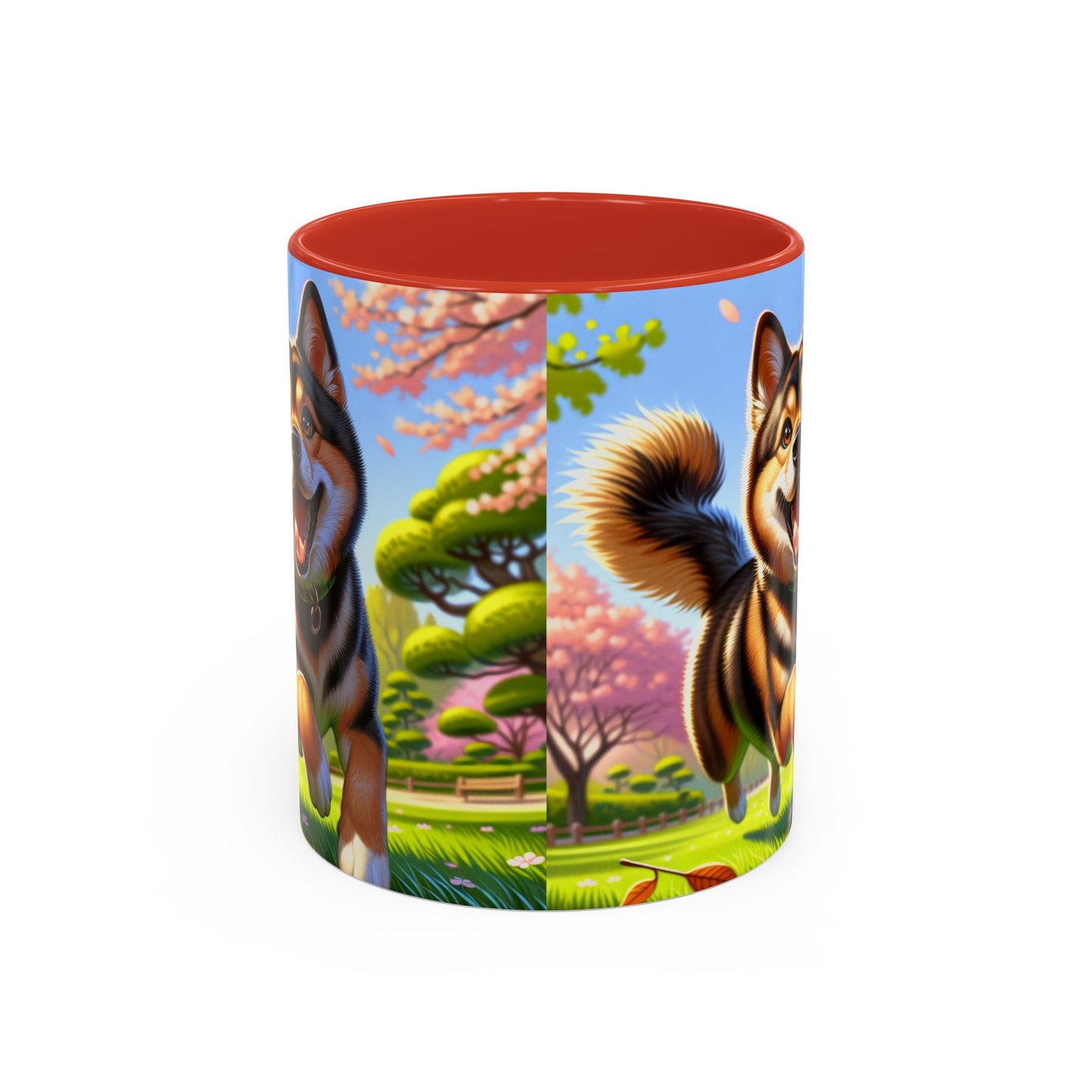 Taza de café con detalles de Shikoku: el regalo perfecto para los amantes de los perros