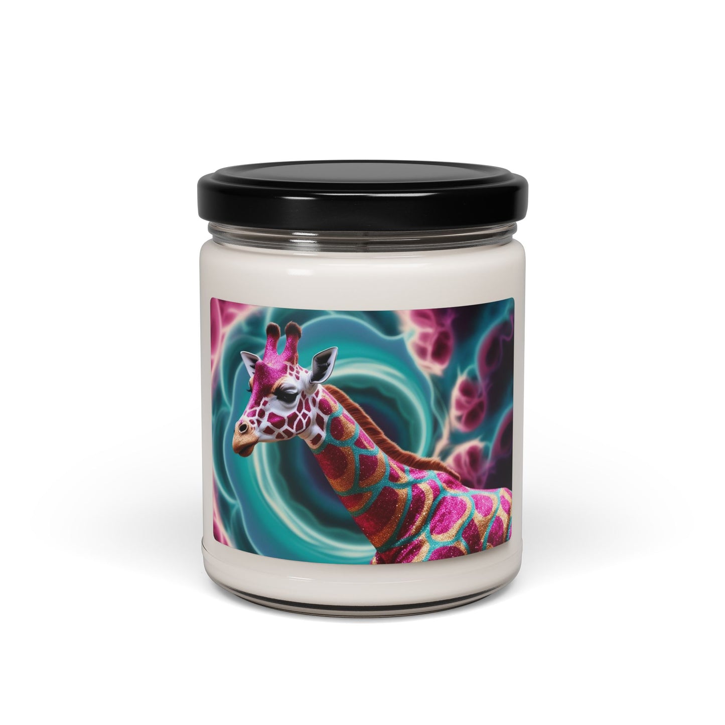 Psychedelic Giraffe- Scented Soy Candle, 9oz