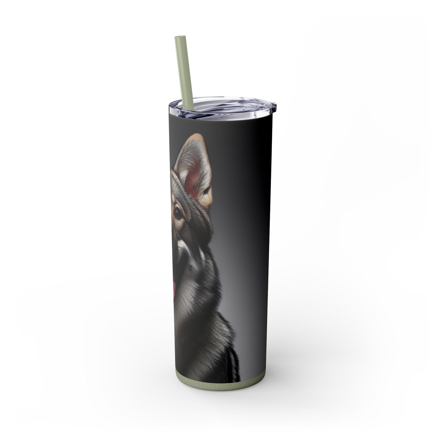 Gobelet isotherme tchécoslovaque Vlcak avec paille, 59 cl