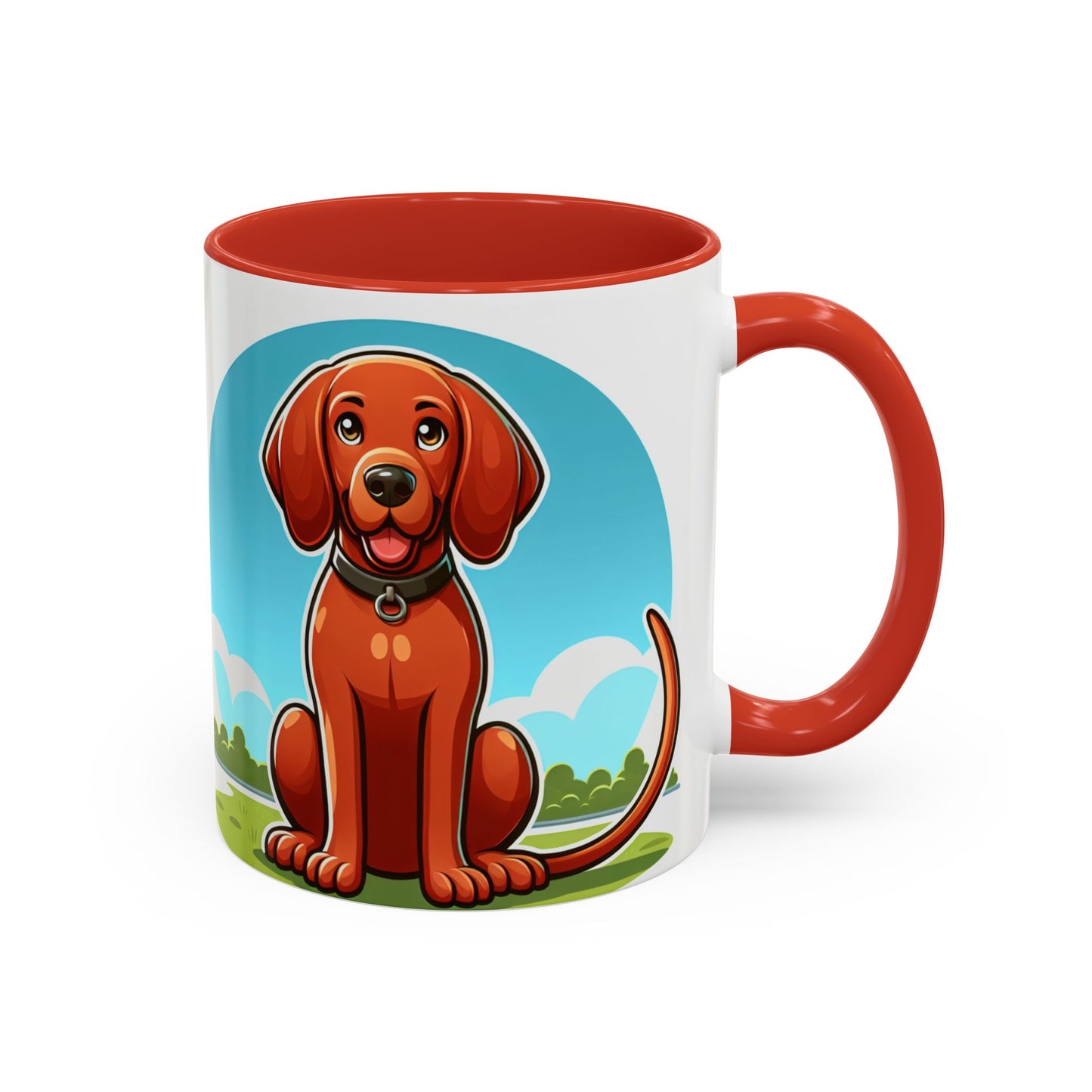 Mug à café Redbone Coonhound - Cadeau idéal pour les amoureux des chiens