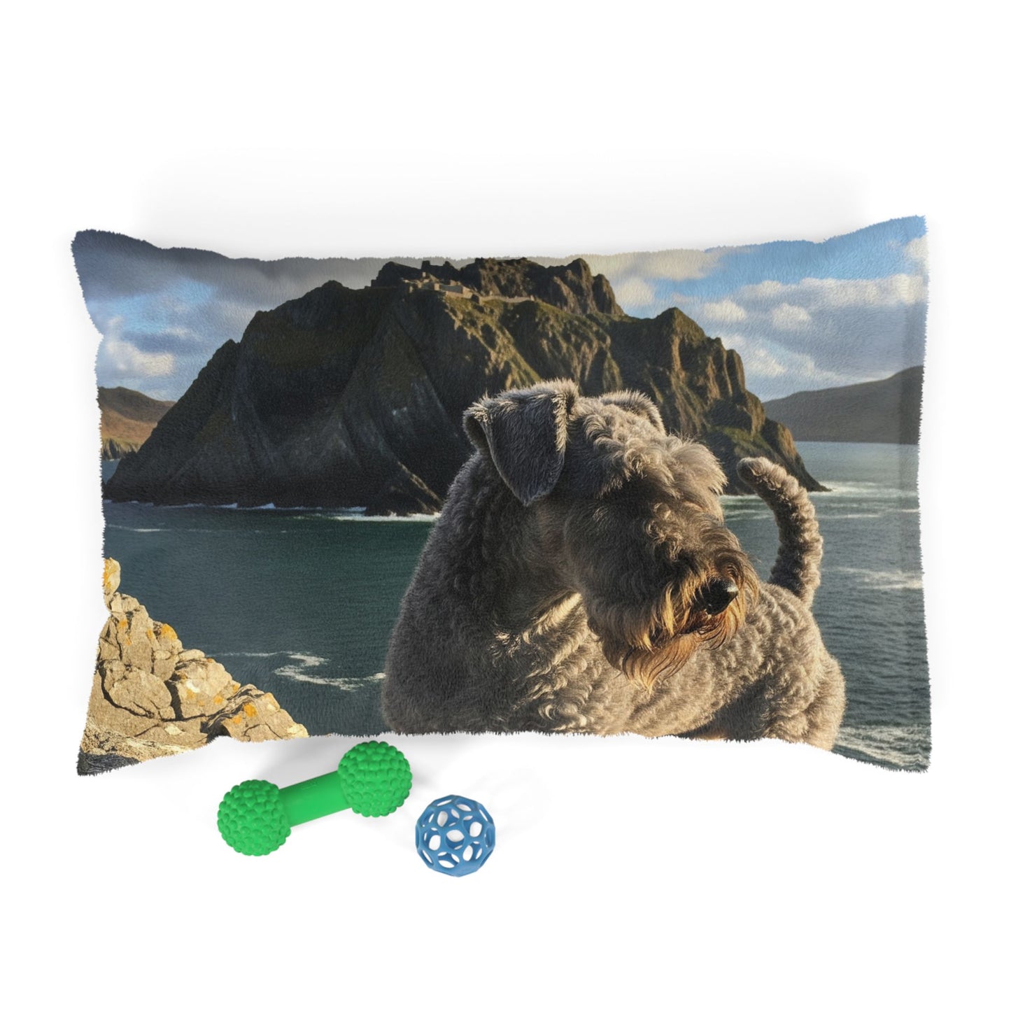 Kerry Blue Terrier Pet Bed