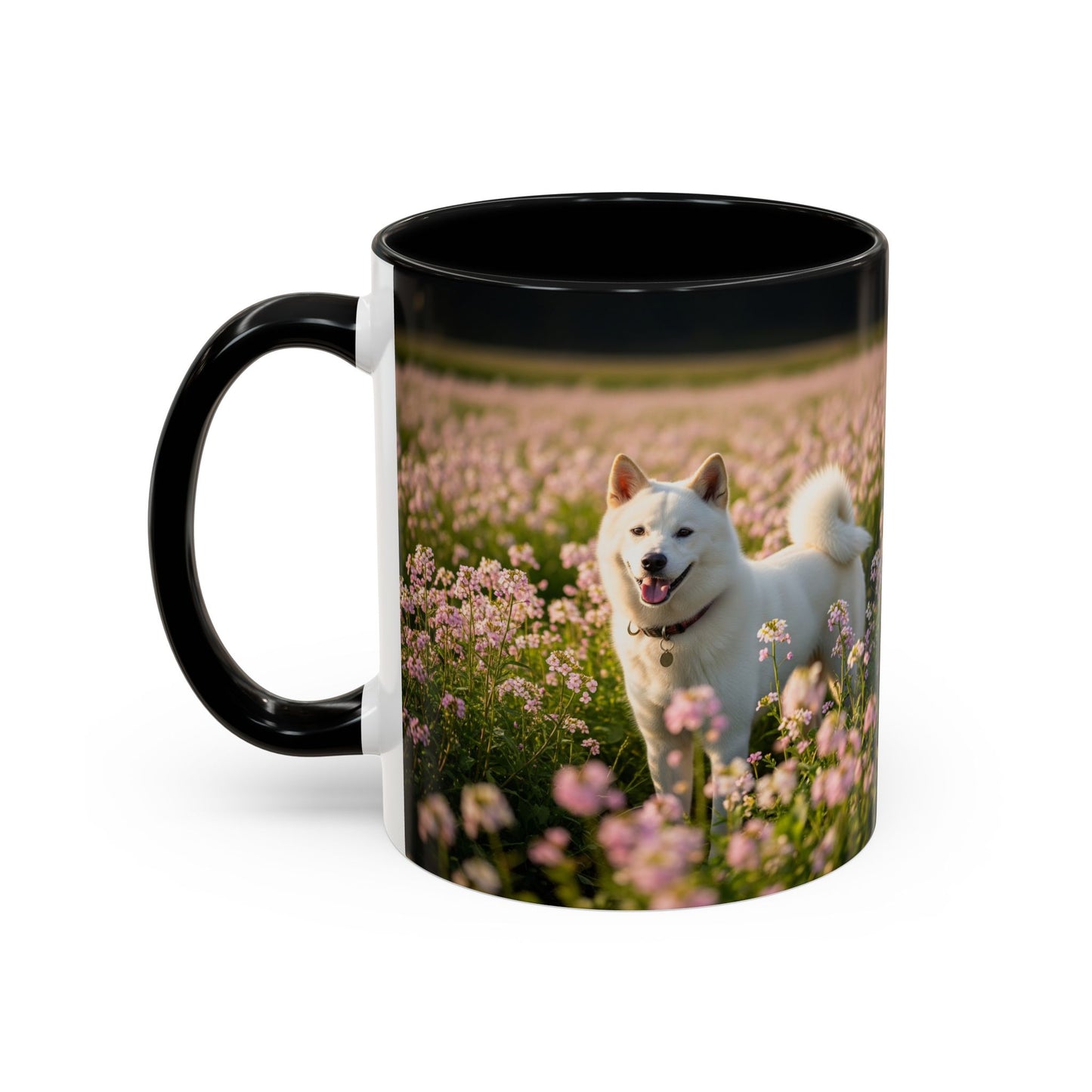 Mug Kishu Ken Accent Coffee - Cadeau idéal pour les amoureux des chiens