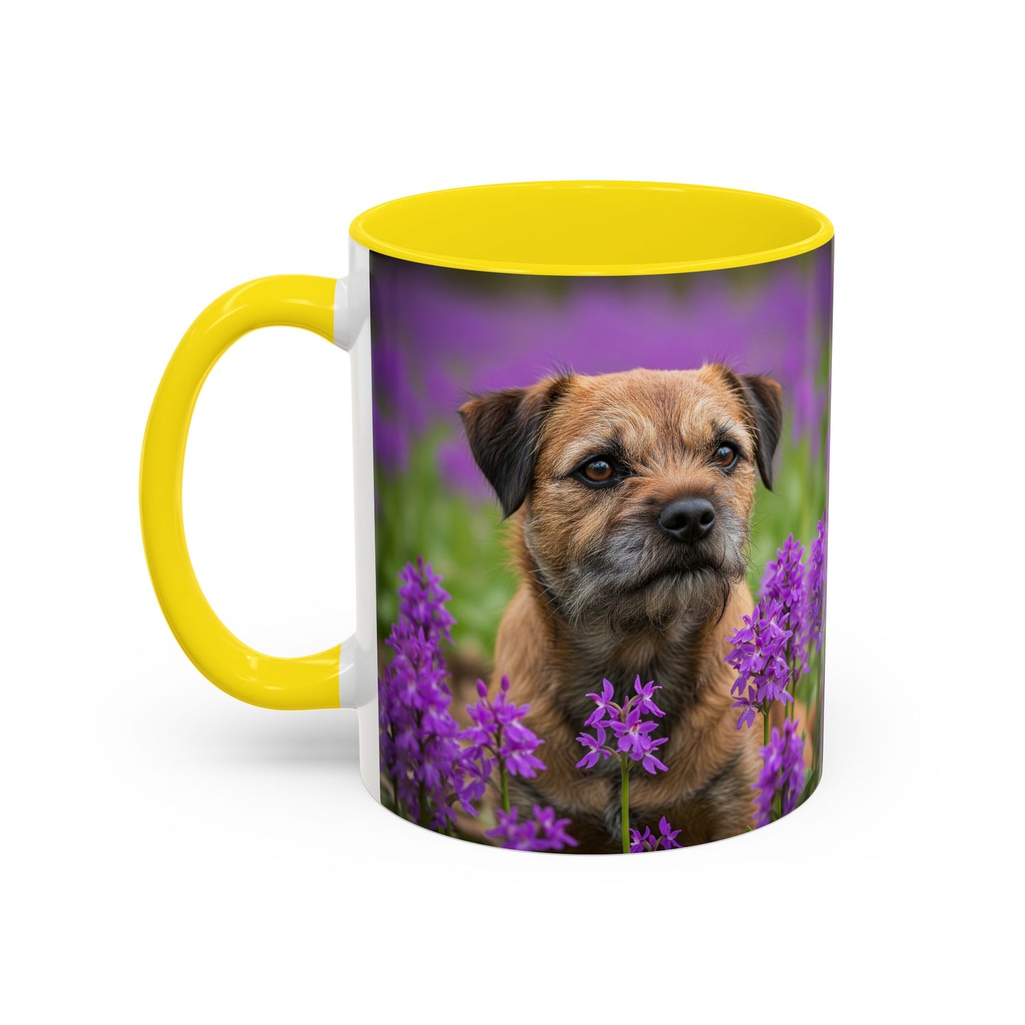 Border Terrier Accent Coffee Mug - Perfect Gift for Dog Lovers