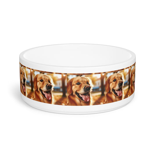 Golden Retriever Pet Bowl