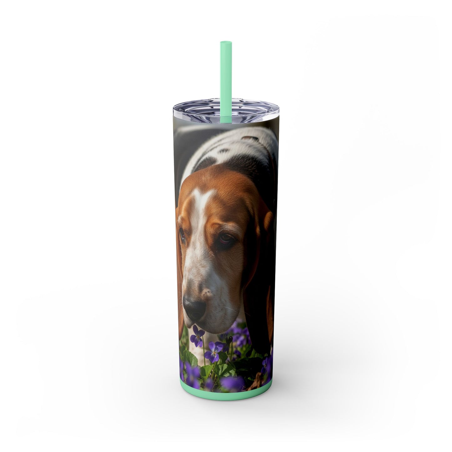 Grand Basset Griffon Vendeen Tumbler with Straw, 20oz