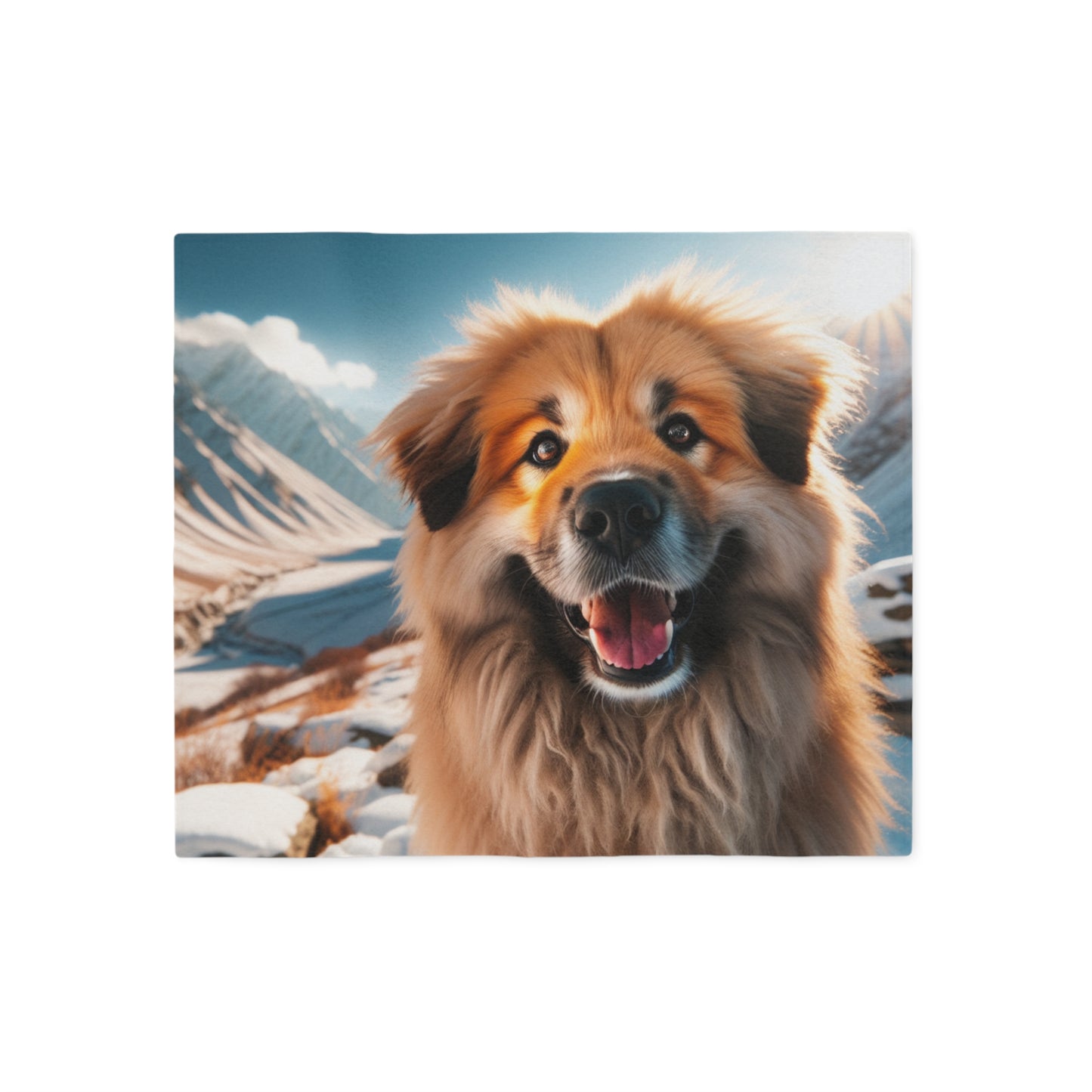 Couverture en sweat-shirt à l'effigie d'un berger himalayen