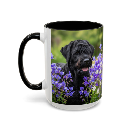 Black Russian Terrier Accent Coffee Mug - Perfect Gift for Dog Lovers