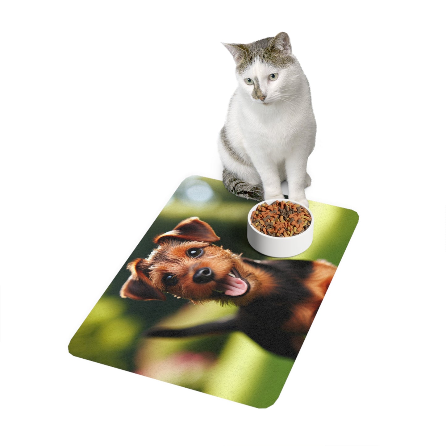 Pet Food Mat (12x18) - Deutscher Jagdterrier
