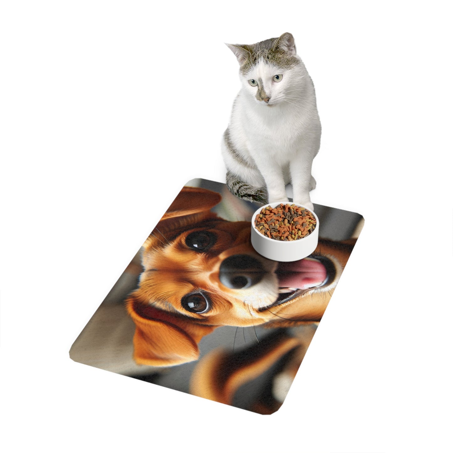 Pet Food Mat (12x18) - Chiweenie