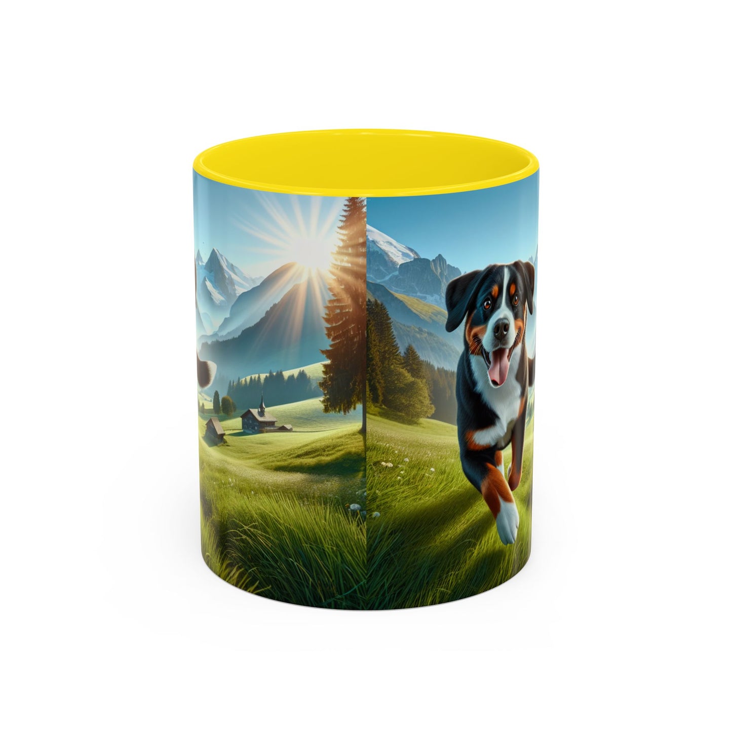 Entlebucher Mountain Dog Accent Coffee Mug - Perfect Gift for Dog Lovers