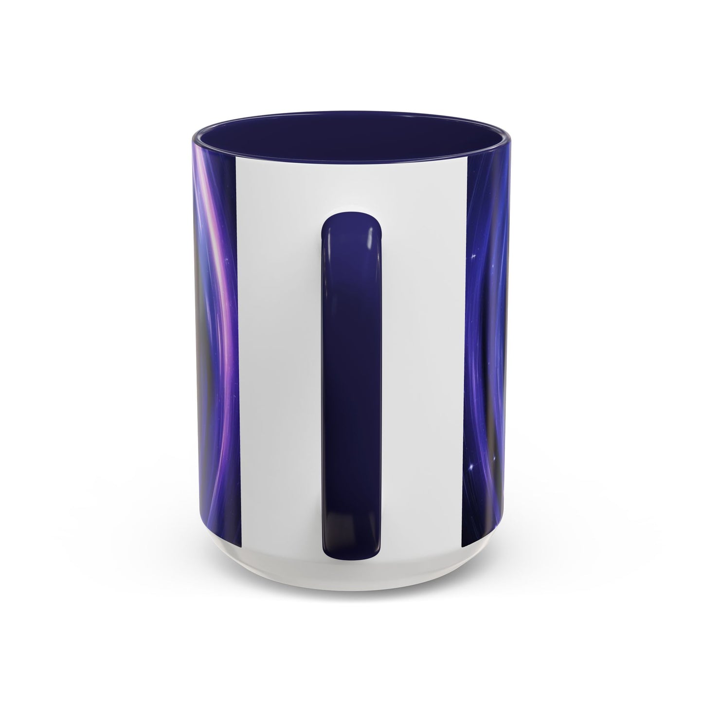 Optical Illusion Accent Mug – Ceramic Coffee Cup