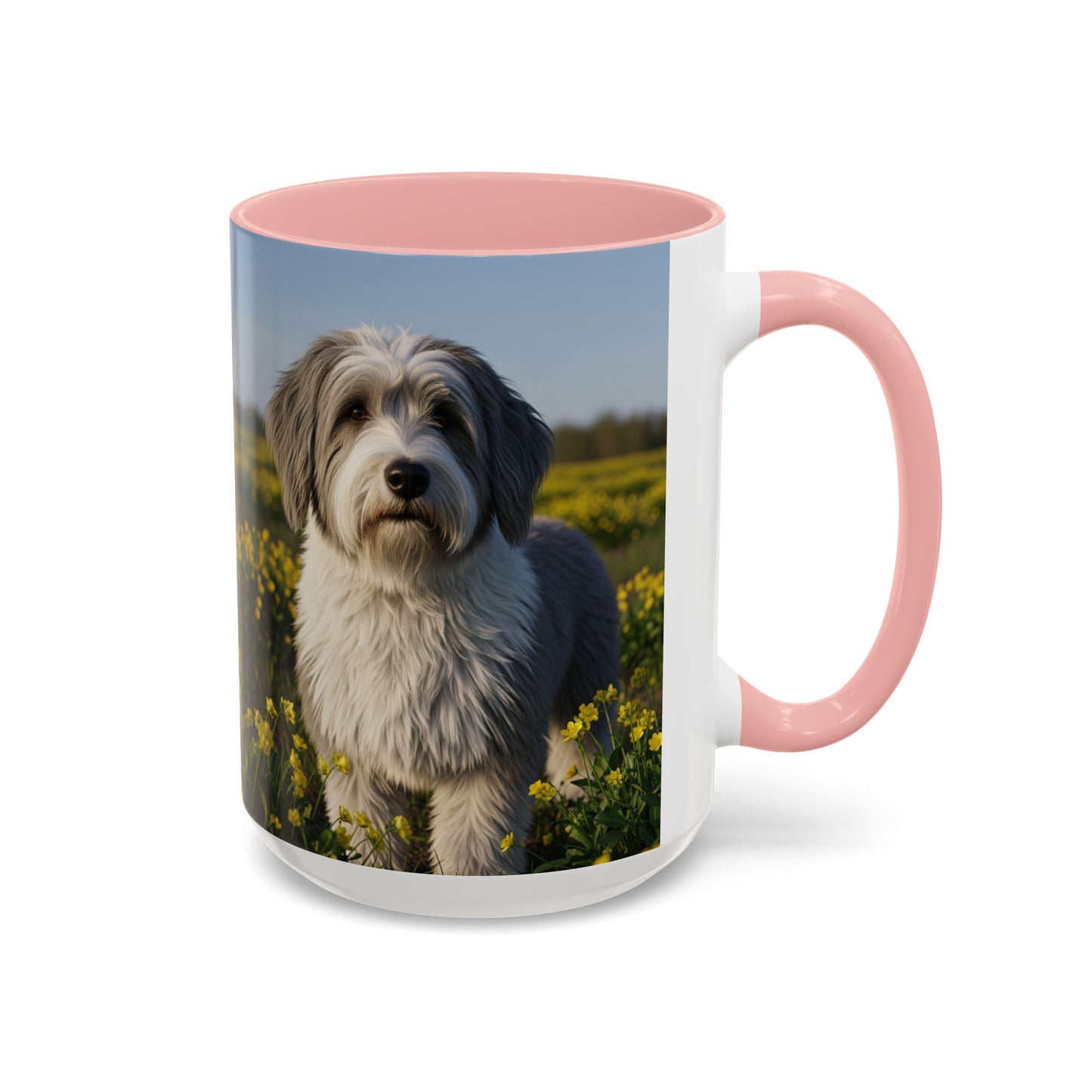 Taza de café con diseño de perro pastor polaco de las tierras bajas: el regalo perfecto para los amantes de los perros.