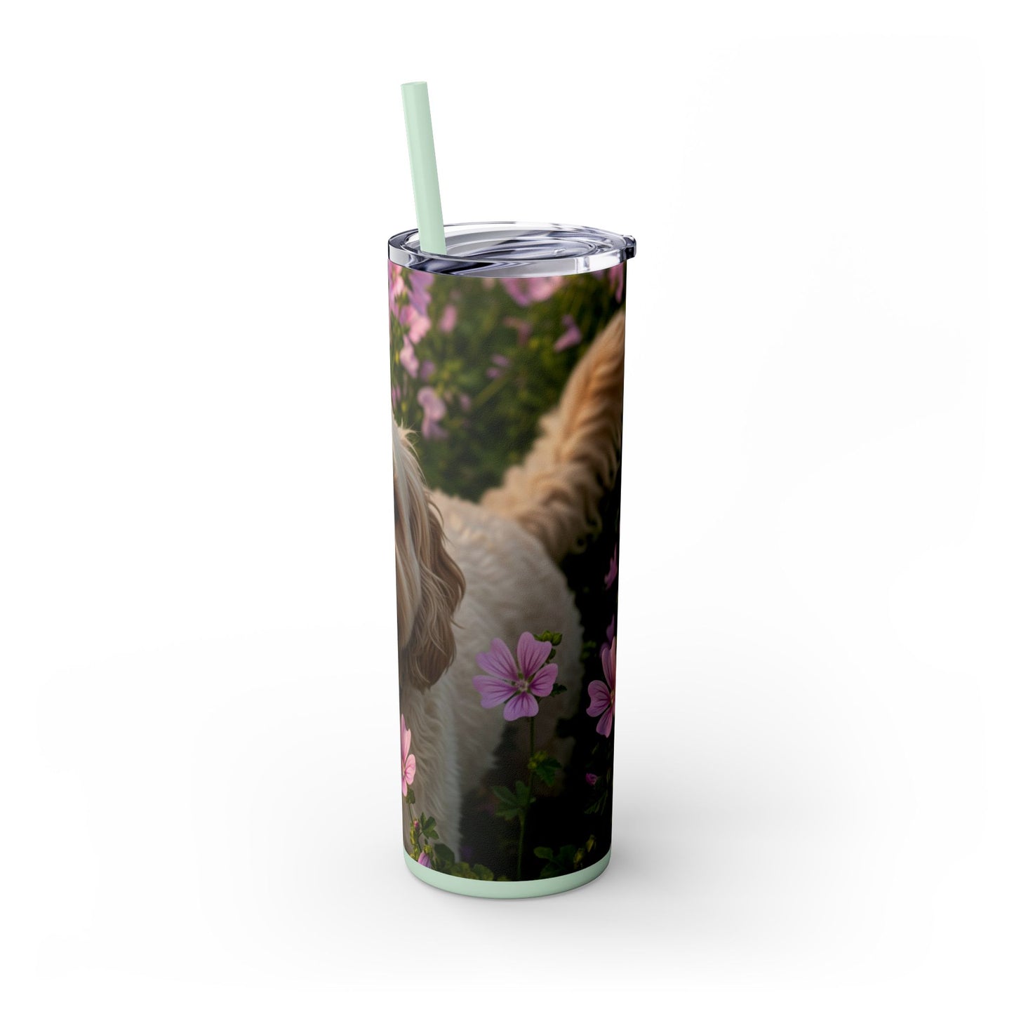 Gobelet Cockapoo avec paille, 590 ml