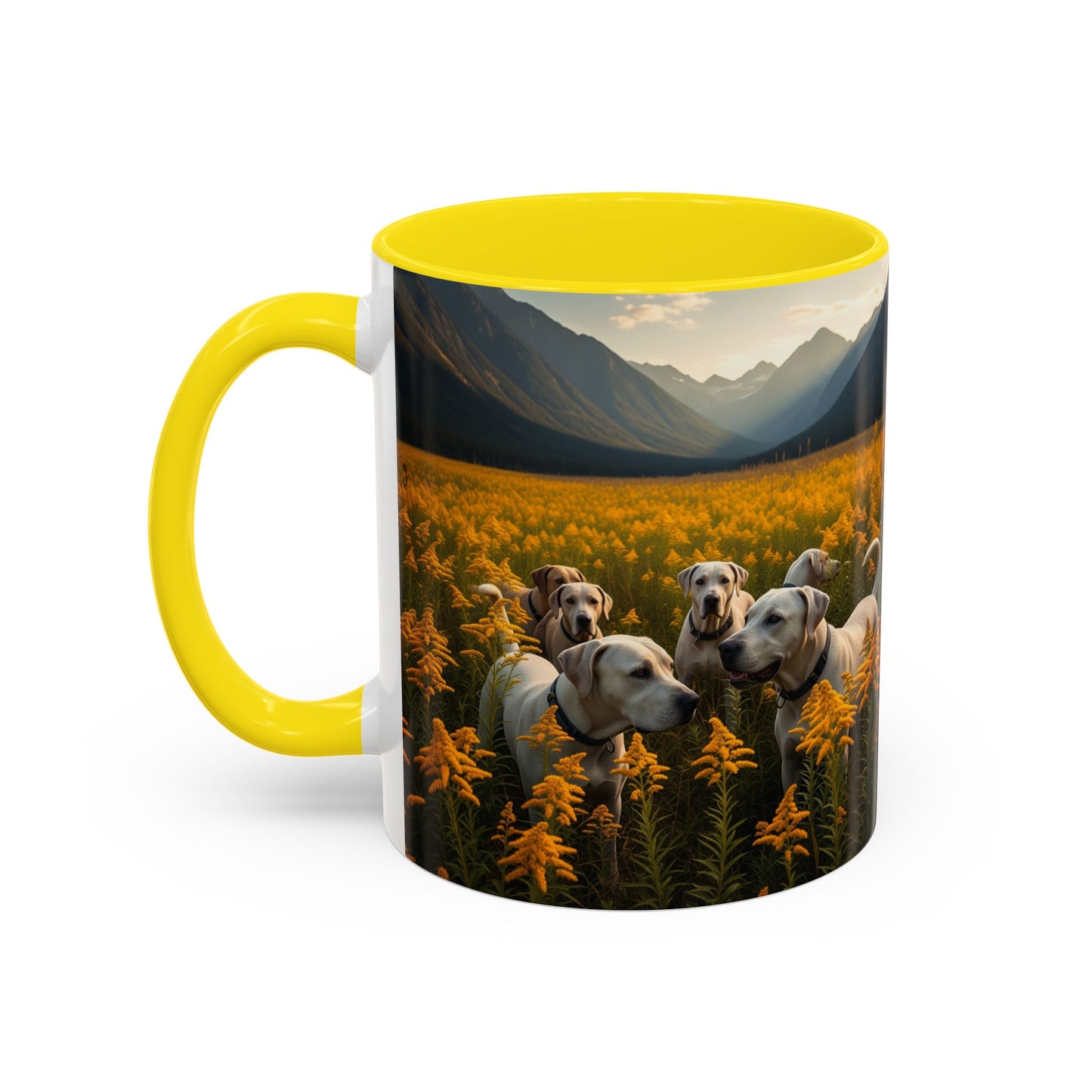 Taza de café con detalles de Mountain Cur: el regalo perfecto para los amantes de los perros