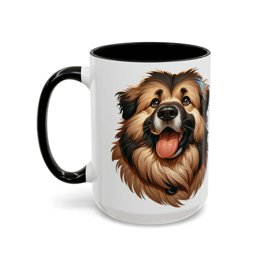 Caucasian Shepherd Dog Accent Coffee Mug - Perfect Gift for Dog Lovers