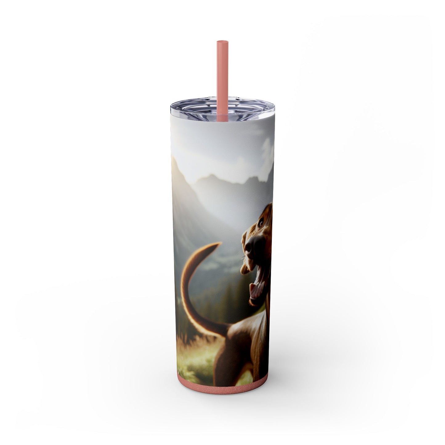 Bavarian Mountain Scent Hound Tumbler with Straw, 20oz