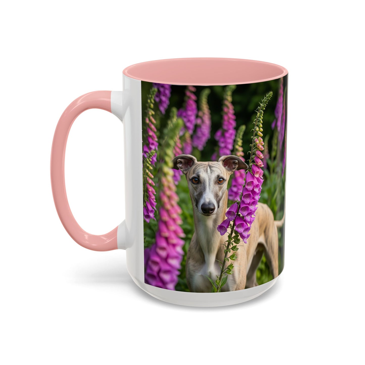Whippet Accent Coffee Mug - Perfect Gift for Dog Lovers