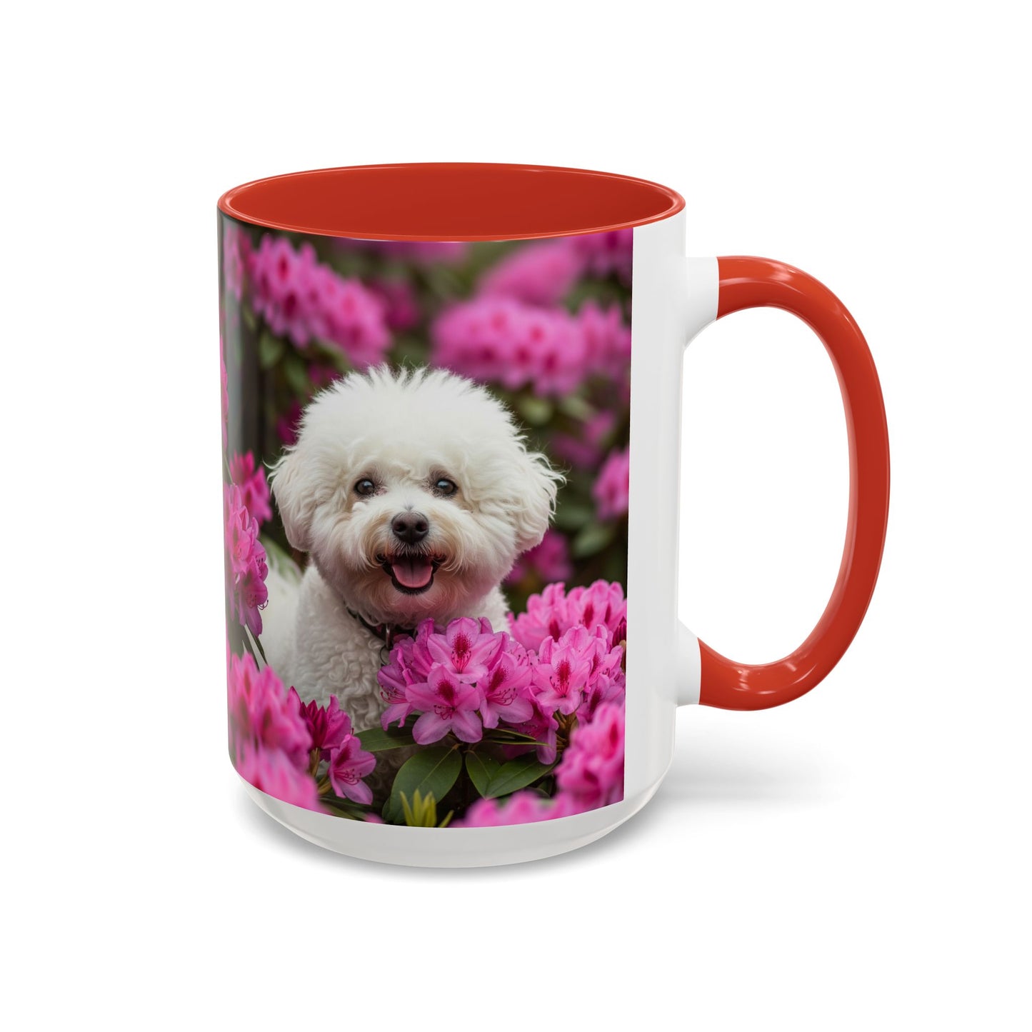 ! Bichon Frise Accent Mug – Ceramic Coffee Cup