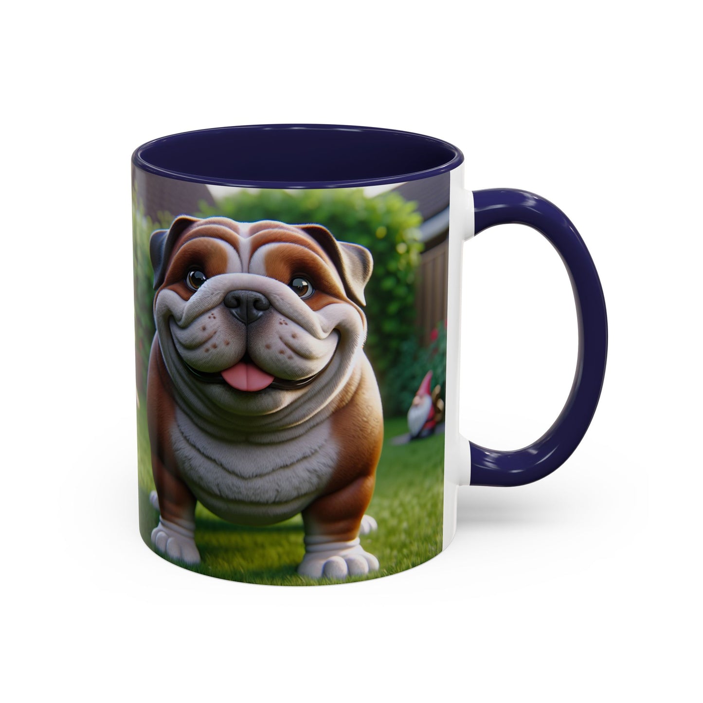 Taza de café con detalles de bulldog inglés antiguo: regalo perfecto para amantes de los perros