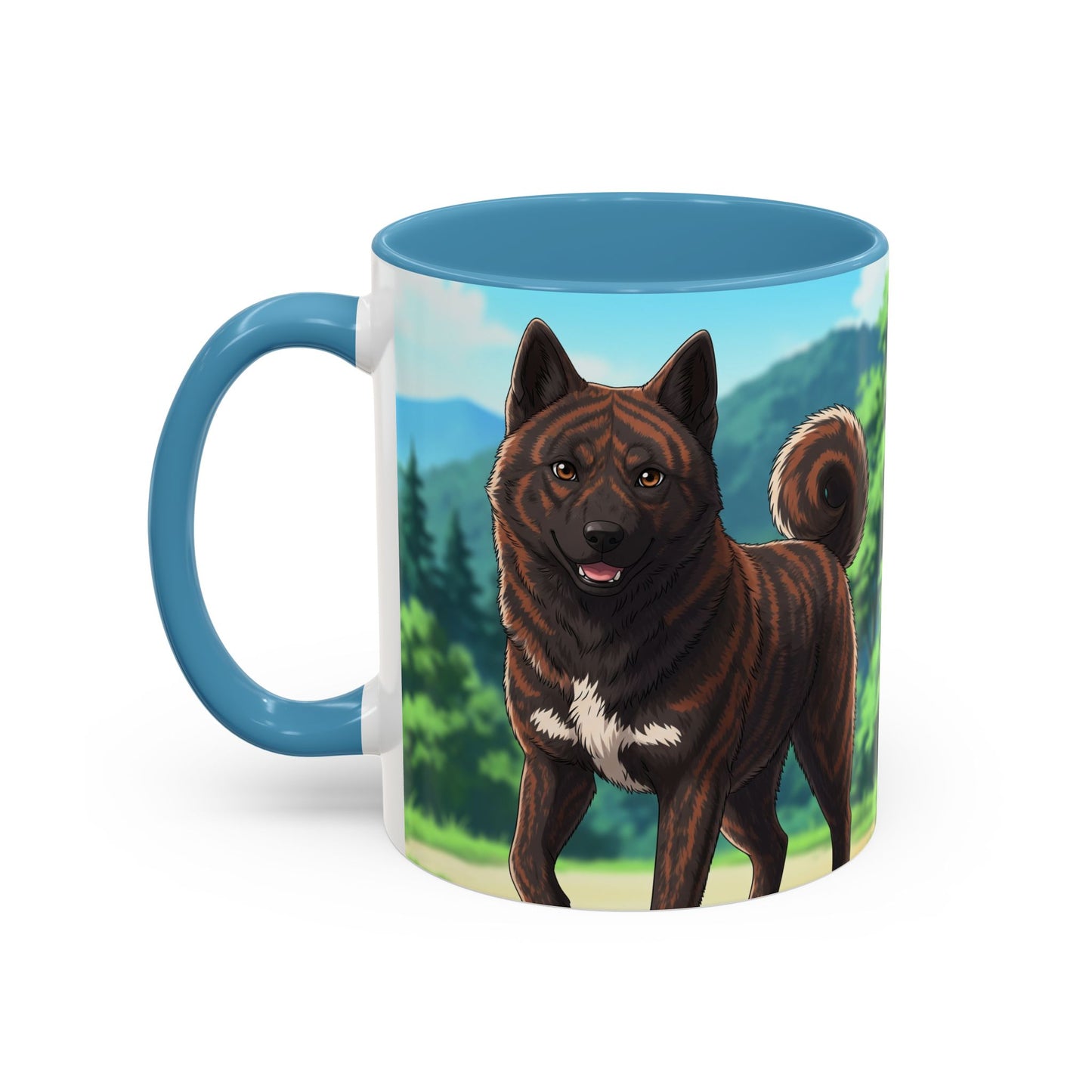 Mug à café Kai Ken Accent - Le cadeau idéal pour les amoureux des chiens