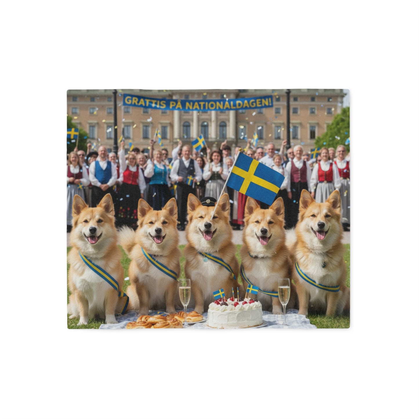 Swedish Vallhund Blanket